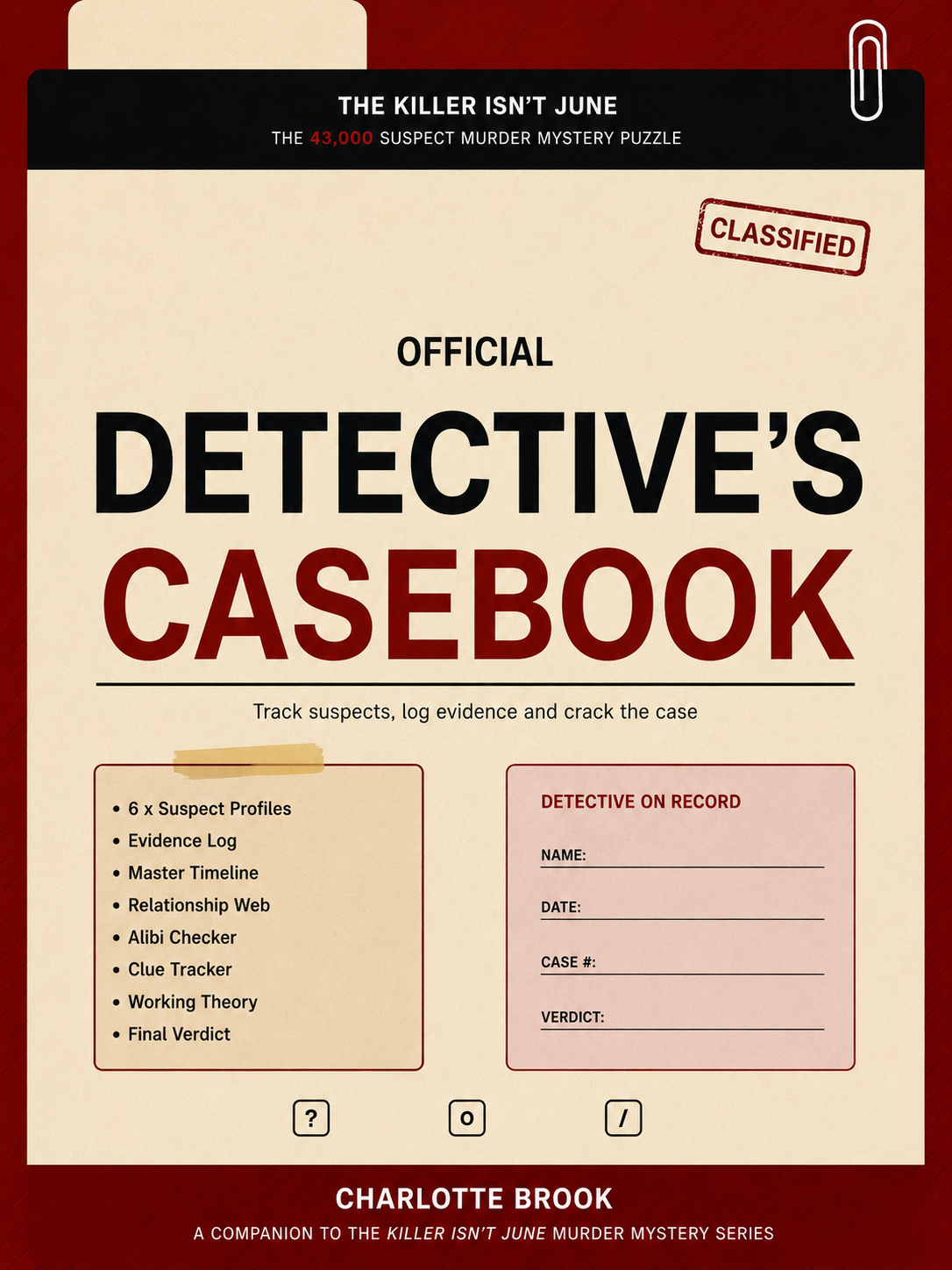 The Killer Isn't June: Detective's Casebook (DIGITAL EDITION)