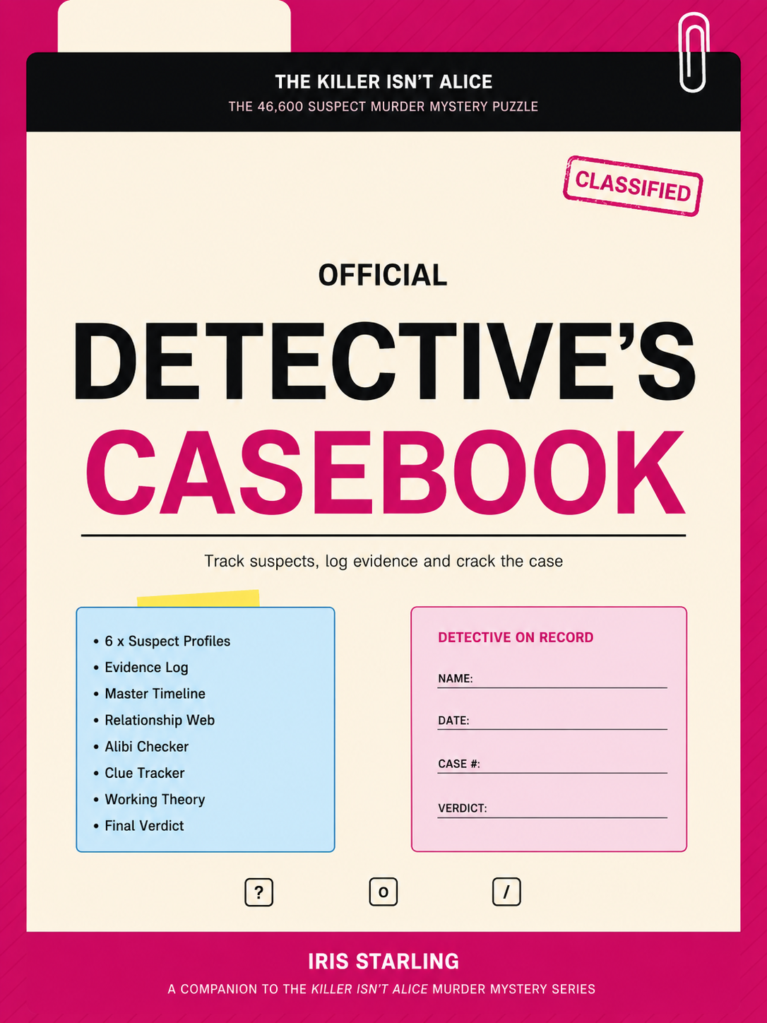 The Killer Isn't Alice: Detective's Casebook