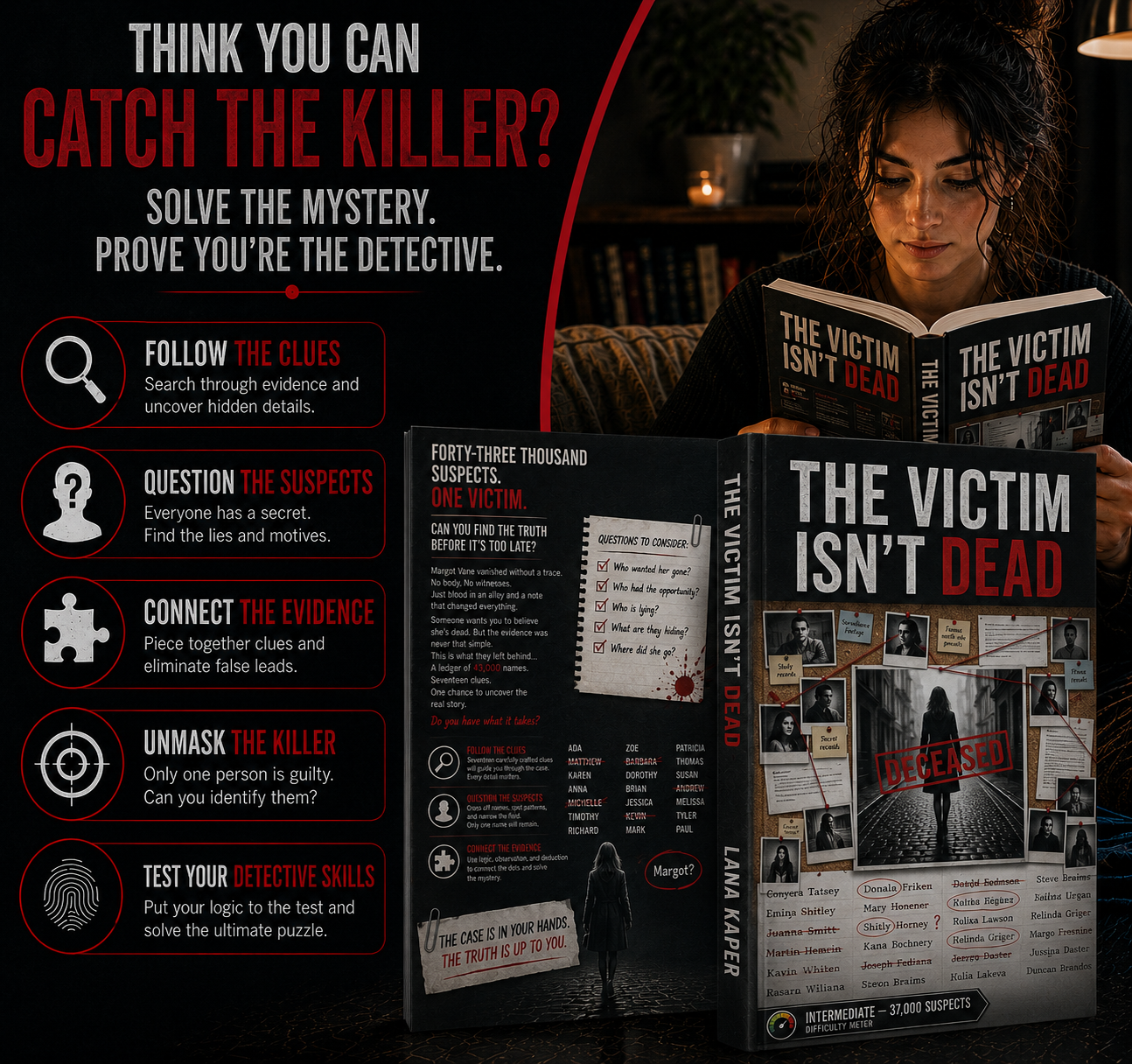 THE VICTIM ISN'T DEAD