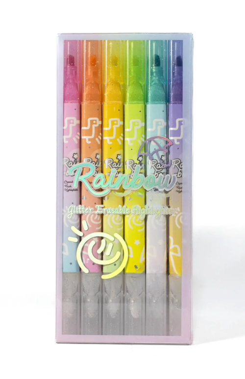 Erasable Highlighters - 6 Pack