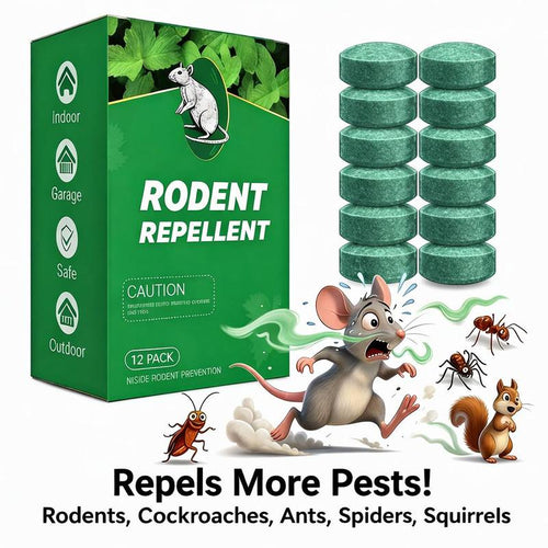 RODENT REPELLENT: Rodents, Cockroaches, Ants, Spiders,Squirrels