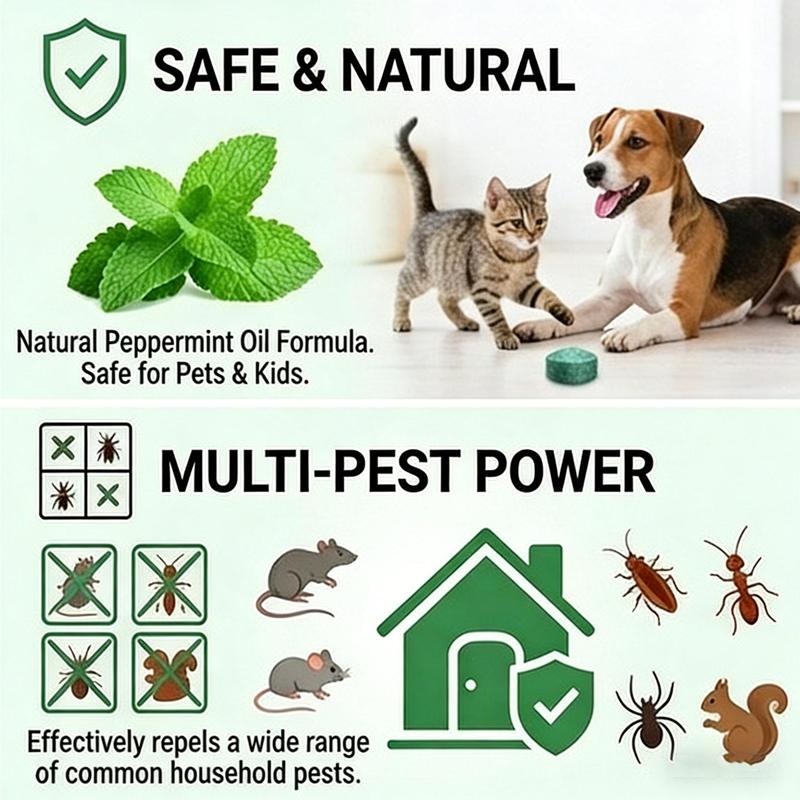 RODENT REPELLENT: Rodents, Cockroaches, Ants, Spiders,Squirrels